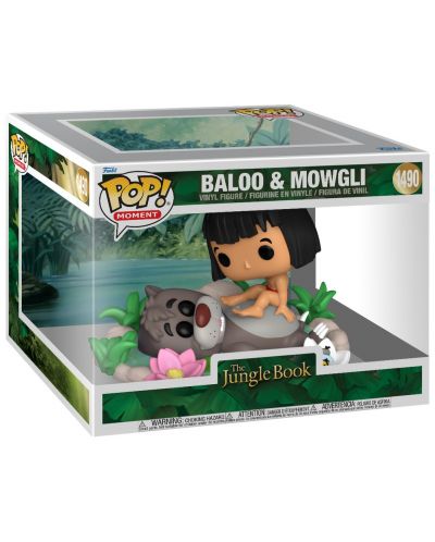 Φιγούρα Funko POP! Moments: The Jungle Book - Baloo &Mowgli #1490 - 2