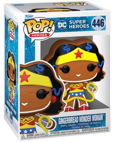 Φιγούρα Funko POP! DC Comics: Holiday - Gingerbread Wonder Woman #446 - 2
