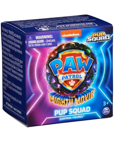 Φιγούρα Spin Master Paw Patrol: The Mighty Movie - Rabble, με αυτοκόλλητο - 4