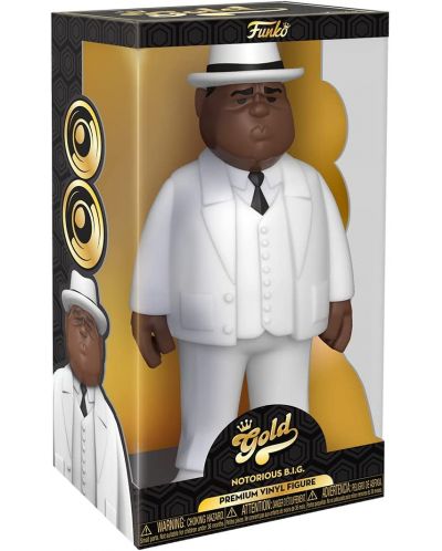 Φιγούρα Funko Gold Music: Notorious B.I.G - Biggie Smalls White Suit, 30 εκ - 2