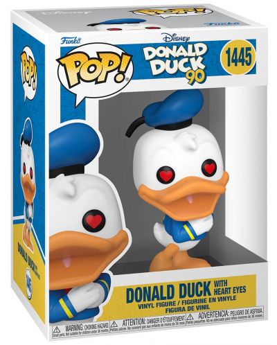 Φιγούρα Funko POP! Disney: Donald Duck 90th - Donald Duck with Heart Eyes #1445 - 2