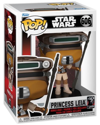 Φιγούρα Funko POP! Movies: Return of the Jedi - Princess Leia (40th Anniversary) #606 - 2