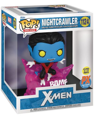 Φιγούρα  Funko POP! Deluxe: X-Men - Nightcrawler (Glows in the Dark) (PX Previews Exclusive) #1124 - 2
