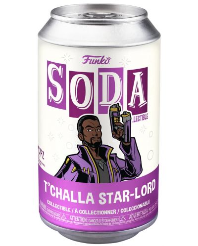 Φιγούρα  Funko POP! Soda: What If…? - T'Challa Star-Lord - 4