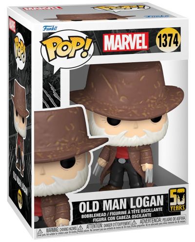 Φιγούρα Funko POP! Marvel: X-Men - Old Man Logan (Wolverine 50th Anniversary) #1374 - 2