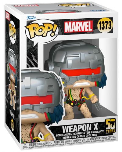 Φιγούρα Funko POP! Marvel: Wolverine - Weapon X (Wolverine 50th Anniversary) #1373 - 2