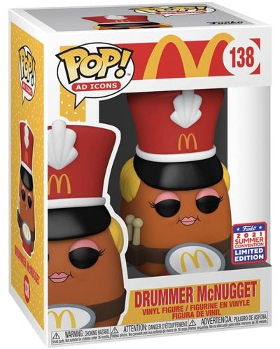 Φιγούρα Funko POP! Ad Icons: McDonald's - Drummer McNugget #136 - 2