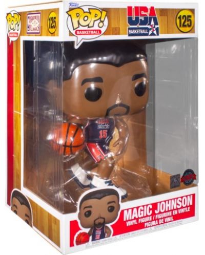 Φιγούρα Funko POP! Sports: Basketball - Magic Johnson (USA Basketball) (Special Edition) #125, 25 εκ - 2