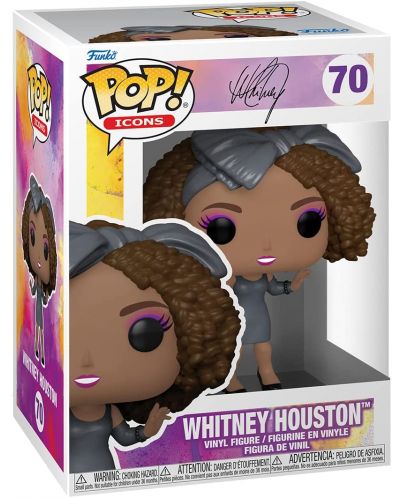 Φιγούρα Funko POP! Icons: Whitney Houston - Whitney Houston (Special Edition) #70 - 2