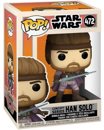 Φιγούρα Funko POP! Movies: Star Wars - Han Solo (Concept Series) #472 - 2