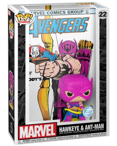 Φιγούρα Funko POP! Comic Covers: Marvel - Hawkeye & Ant-Man (Special Edition) #22 - 2