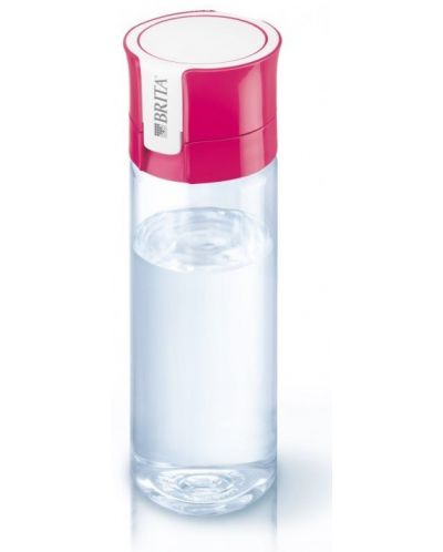 Μπουκάλι νερού φιλτραρίσματος BRITA - Fill&Go Vital, 0.6 l,ροζ - 1