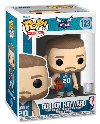 Φιγούρα Funko POP! Sports: Basketball - Gordon Hayward (Charlotte Hornets) #123 - 2