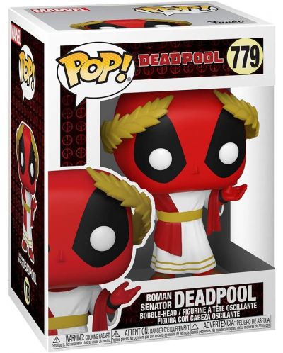 Φιγούρα Funko POP! Marvel: Deadpool - Roman Senator Deadpool #779 - 2
