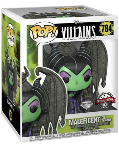 Φιγούρα Funko POP! Deluxe: Disney - Maleficent On Throne (Diamond Collection) (Special Edition) #784 - 2