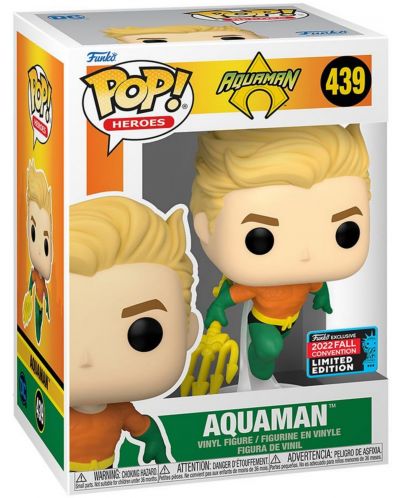 Φιγούρα Funko POP! DC Comics: Aquaman - Aquaman (Convention Limited Edition) #439 - 2