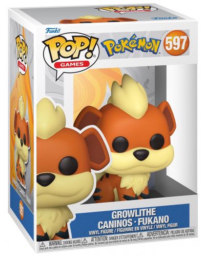 Φιγούρα Funko POP! Games: Pokemon - Growlithe #1597 - 2