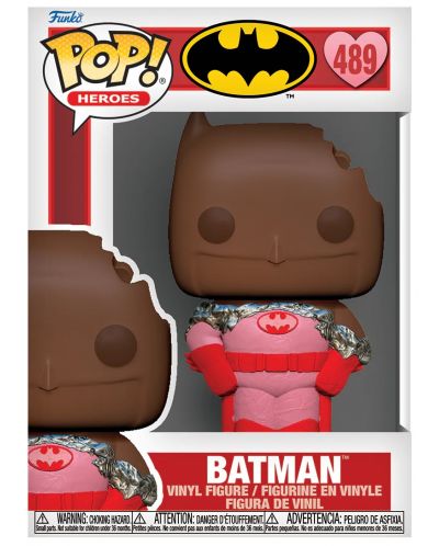 ΦιγούραFunko POP! Valentines: DC Comics - Batman (Chocolate) #489 - 2