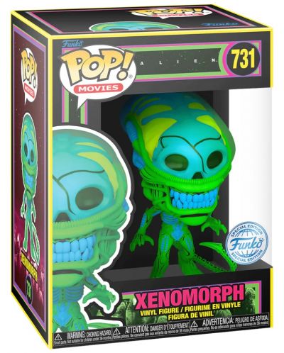 Φιγούρα Funko POP! Movies: Alien - Xenomorph (Blacklight) (Special Edition) #731 - 2