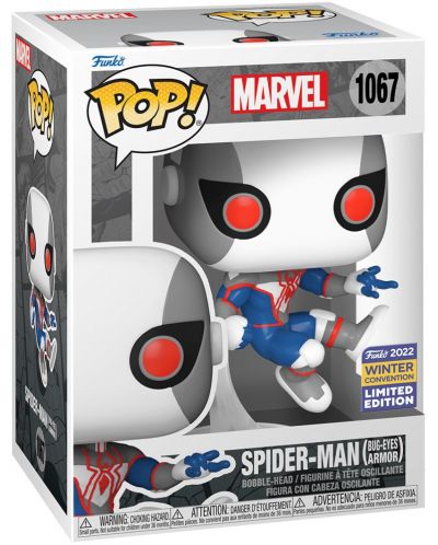 Φιγούρα Funko POP! Marvel: Spider-Man - Spider-Man (Bug-Eyes Armor) (Convention Limited Edition) #1067 - 2