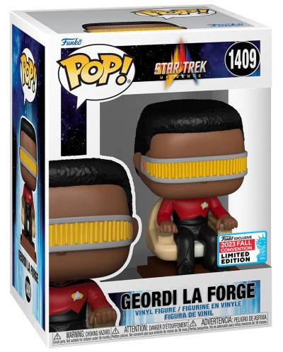 Φιγούρα Funko POP! Television: Star Trek - Geordi La Forge (Convention Limited Edition) #1409 - 2