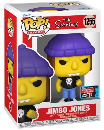 Φιγούρα Funko POP! Television: The Simpsons - Jimbo Jones (Convention Limited Edition) #1255 - 2