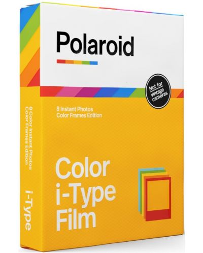 Χαρτί Φωτογραφικό  Polaroid - Color Film, για  i-Type, Color Frame - 1