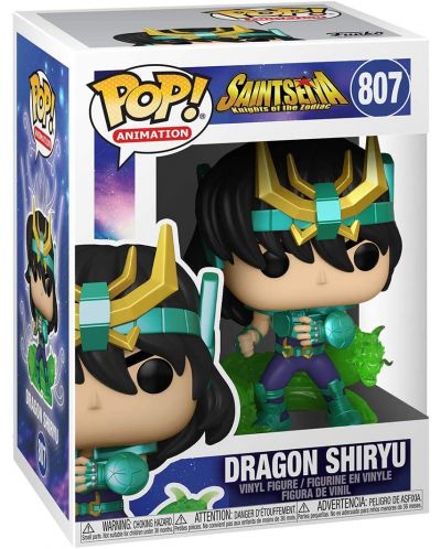 Φιγούρα Funko POP! Animation: Saint Seiya - Dragon Shiryu #807 - 2