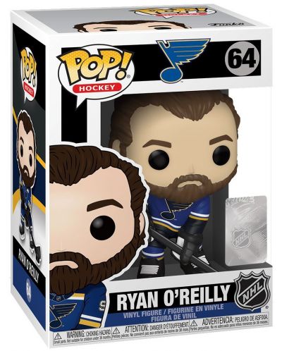 Φιγούρα Funko POP! Sports: Hockey - Ryan O'Reilly (St. Louis Blues) #64 - 2