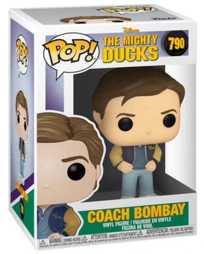 Φιγούρα Funko POP! Movies: The Mighty Ducks - Coach Bombay #790 - 2