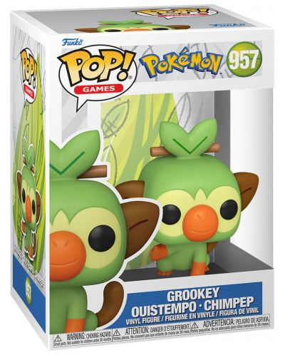 Φιγούρα Funko POP! Games: Pokemon - Grookey #957 - 2