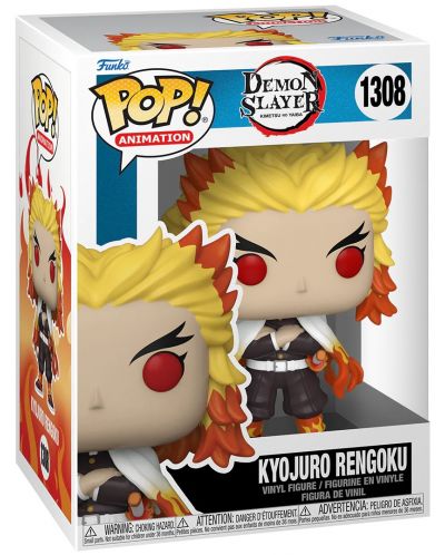 Φιγούρα Funko POP! Animation: Demon Slayer - Kyojuro Rengoku #1308 - 2