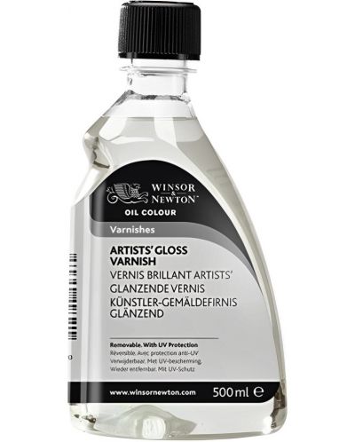 Βερνίκι φινιρίσματος για καλλιτέχνες Winsor & Newton - Gloss, 500 ml - 1