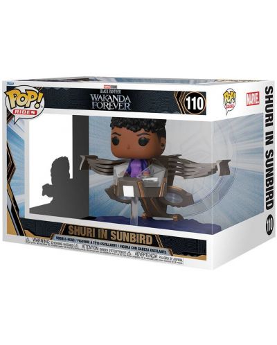 Φιγούρα   Funko POP! Rides: Wakanda Forever - Shuri in Sunbird #110 - 2