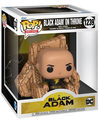 Φιγούρα Funko POP! Deluxe: Black Adam - Black Adam on Throne #1239 - 2