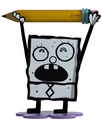 Φιγούρα  Youtooz Animation: SpongeBob - DoodleBob #15, 11 cm - 1