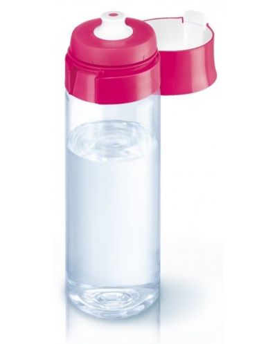 Μπουκάλι νερού φιλτραρίσματος BRITA - Fill&Go Vital, 0.6 l,ροζ - 2