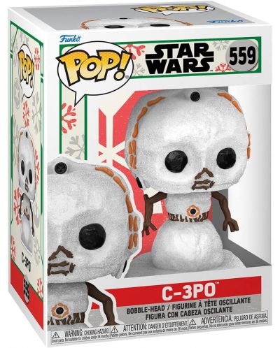 Φιγούρα Funko POP! Movies: Star Wars - C-3PO (Holiday) #559 - 2