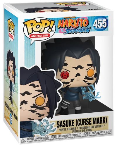 Φιγούρα Funko POP! Animation: Naruto Shippuden - Sasuke (Curse Mark) (Special Edition) #455 - 2