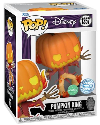 Φιγούρα Funko POP! Disney: The Nightmare Before Christmas - Pumpkin King (Scented) (30th Anniversary)  #1357 - 2