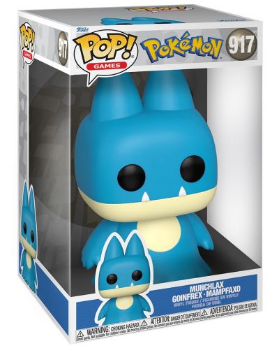 Φιγούρα Funko POP! Games: Pokemon - Munchlax #917, 25 cm - 2