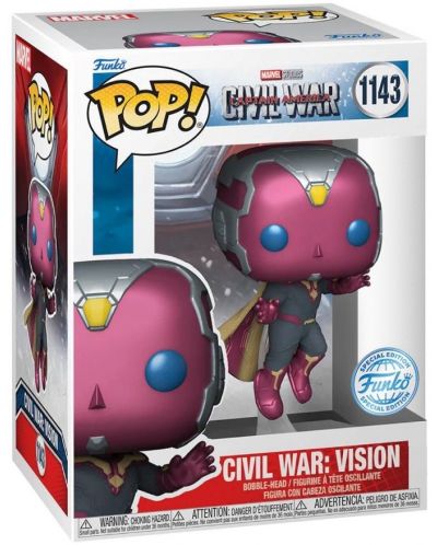 Φιγούρα Funko POP! Marvel: Captain America - Civil War: Vision (Special Edition) #1143 - 2