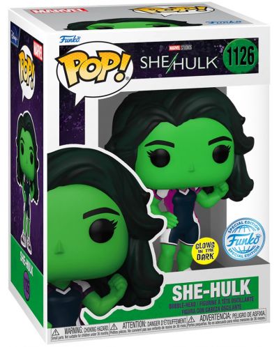 Φιγούρα Funko POP! Marvel: She-Hulk - She-Hulk (Glows in the Dark) (Special Edition) #1126 - 2