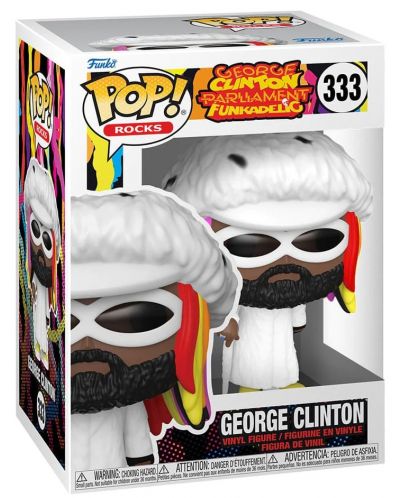 Φιγούρα Funko POP! Rocks: George Clinton Parliament Funkadelic - George Clinton #333 - 2