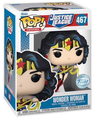 Φιγούρα Funko POP! DC Comics: Justice League - Wonder Woman (Special Edition) #467 - 2