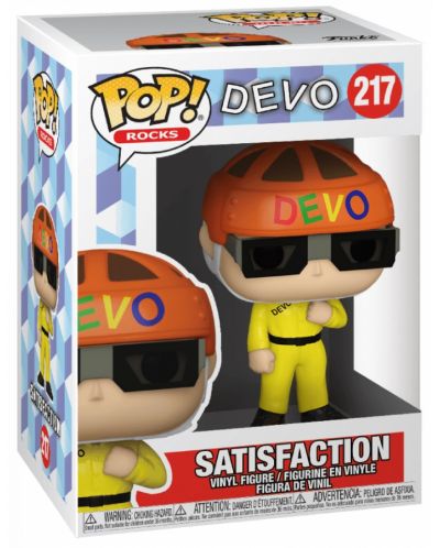 Φιγούρα Funko POP! Rocks: Devo - Satisfaction (Yellow Suit) #217 - 2