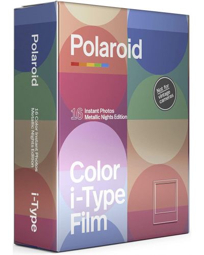 Χαρτί Φωτογραφικό Polaroid Color film for i-Type – Metallic Nights Double Pack - 1
