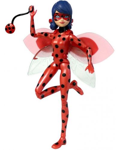 Φιγούρα Playmates Miraculous - Ladybug, Paris Wings - 3