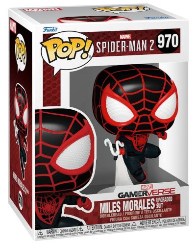 Φιγούρα Funko POP! Marvel: Spider-Man - Miles Morales (Upgraded Suit) (Gamerverse) #970 - 2