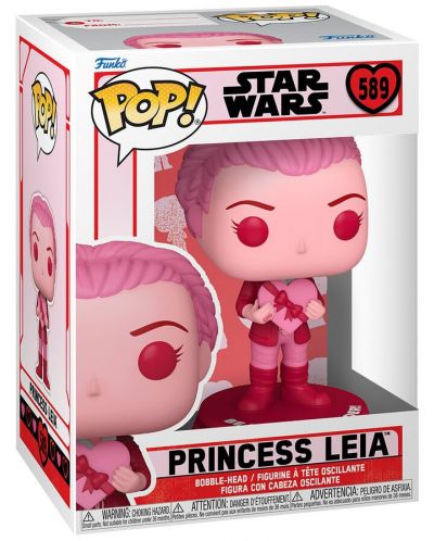 Φιγούρα Funko POP! Valentines: Star Wars - Princess Leia #589 - 2